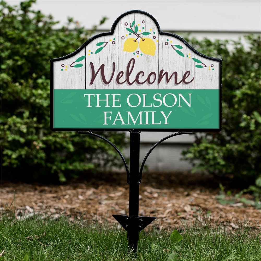 Personalized Spring Signs | Lemon Yard Signs