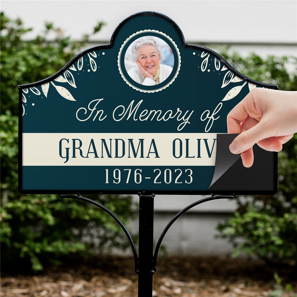 Personalized Grave Marker | Personalized Memorial Garden Stake