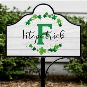 St. Patrick's Day Custom Shamrocks Magnetic Sign Set