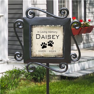 Pet Memorial Garden Stake