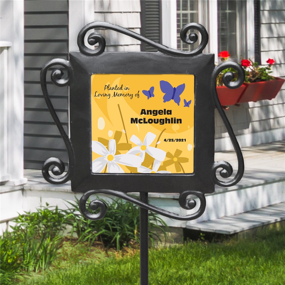 Personalized In Loving Memory Garden Stake | Memorial Gifts