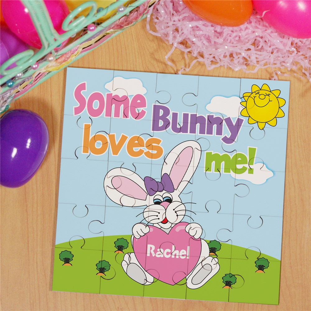 Easter Gifts For Girls | Easter Bunny Jigsaw Puzzle