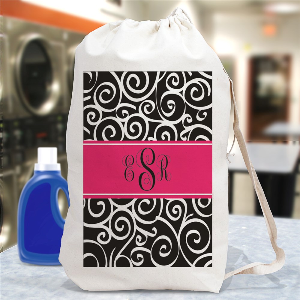 College Laundry Bag with Monogramming GiftsForYouNow