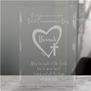 First Communion Personalized Keepsake