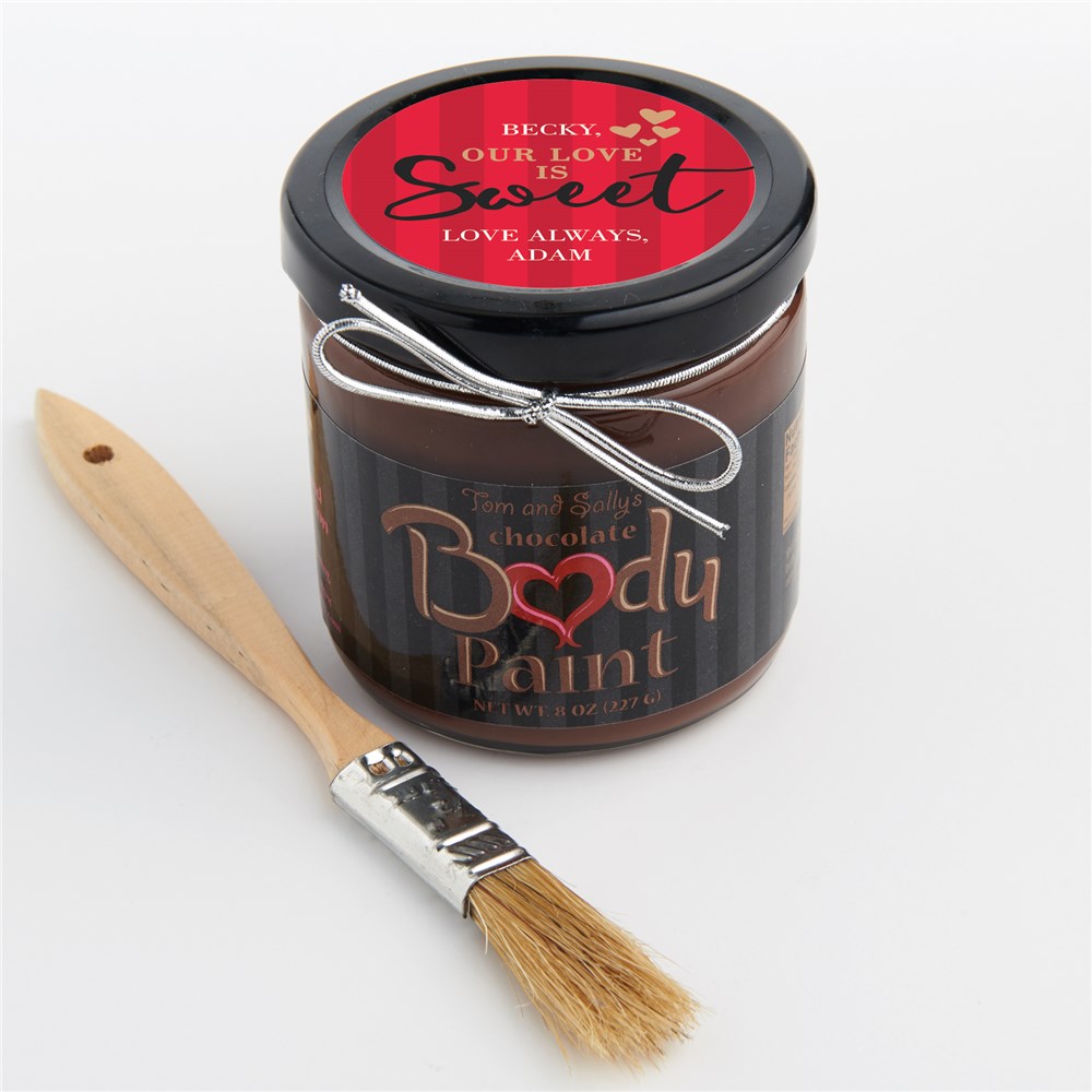 Personalized Chocolate For Your Body | Personalized Chocolate Body Paint