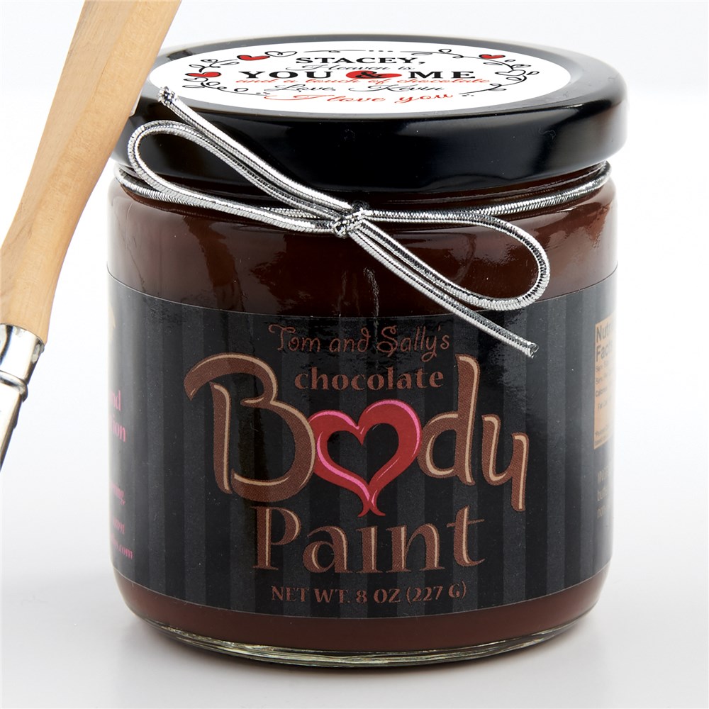 Chocolate Body Paint | Personalized Edible Valentine's Day Gifts