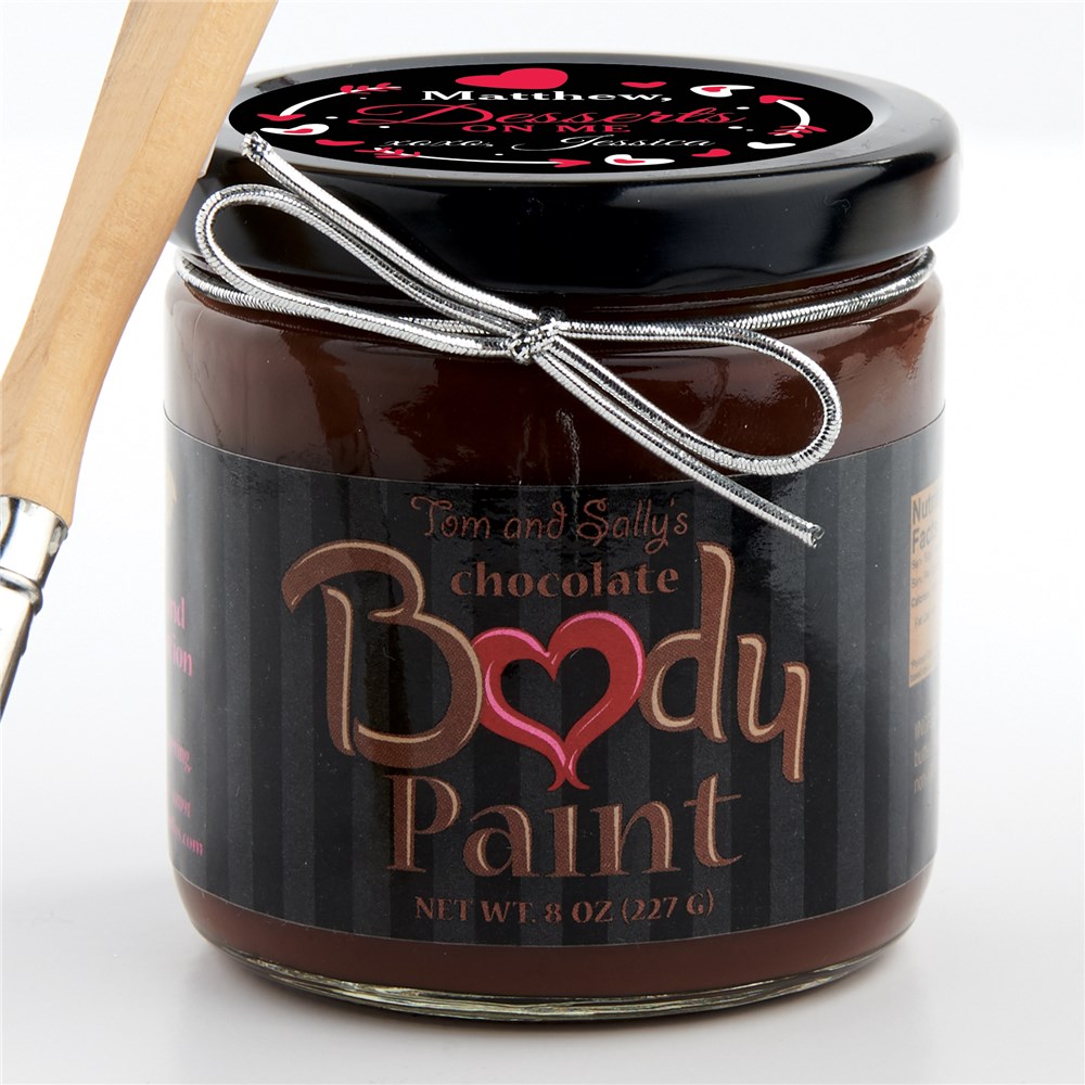 Unique Sexy Valentine's Day Gifts For Him | Personalized Chocolate Body Paint