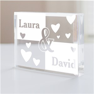 Engraved Couples Keepsake | Personalized Couple Gifts