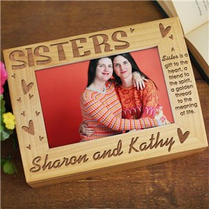 Sisters Photo Keepsake Box | Personalized Keepsake Box