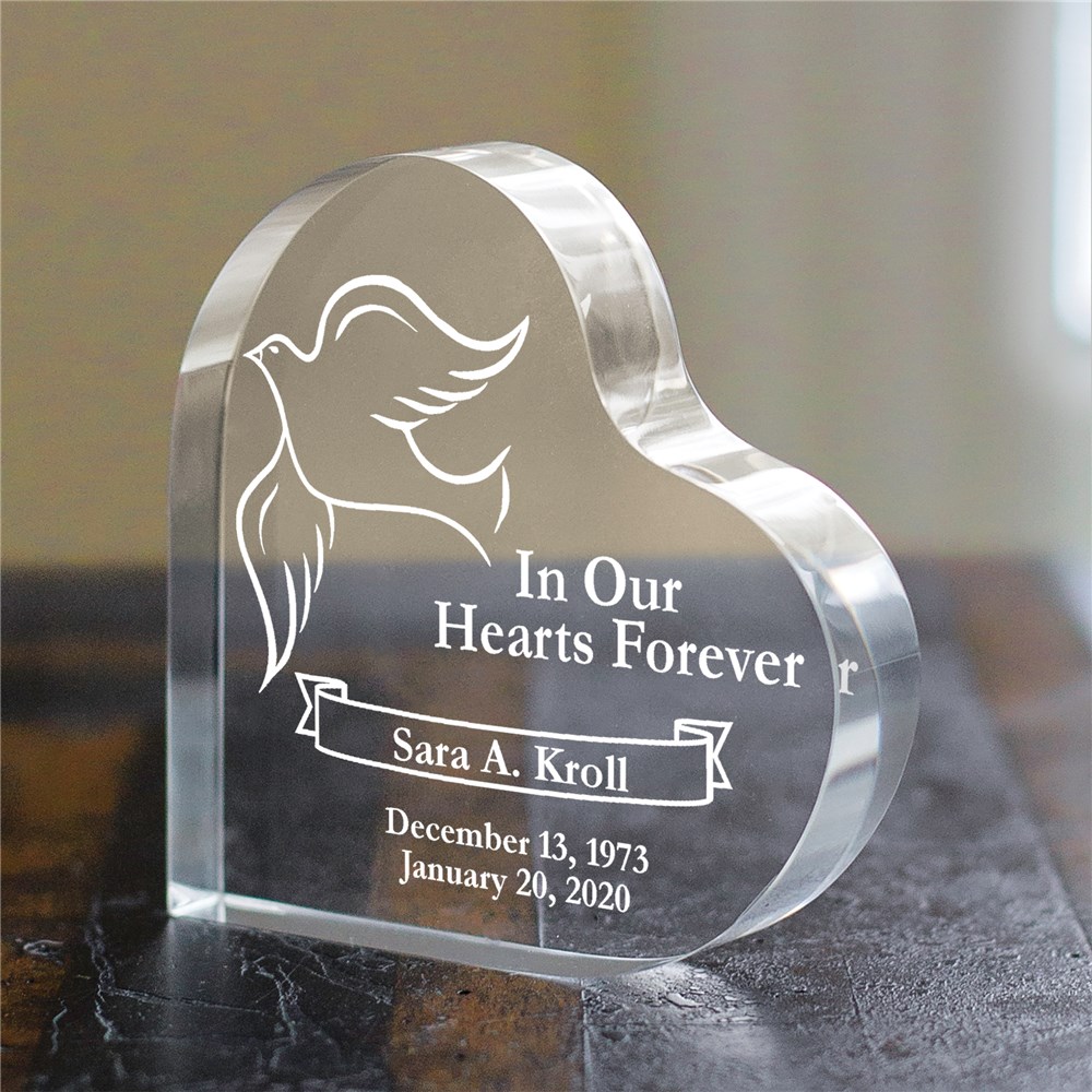 Engraved In Our Hearts Forever Heart Gift GiftsForYouNow