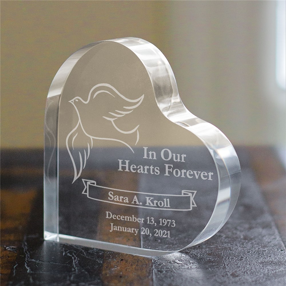 Engraved In Our Hearts Forever Heart Gift GiftsForYouNow