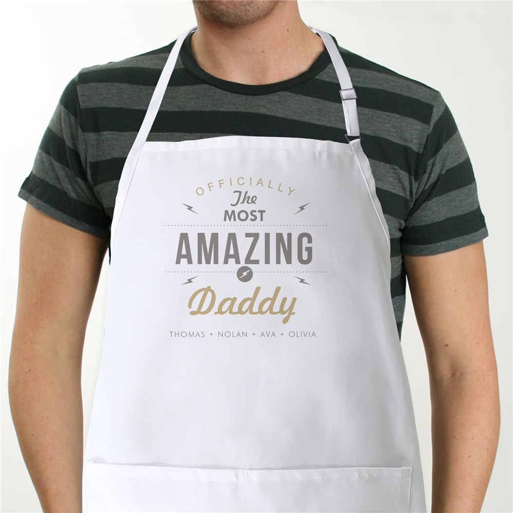 Personalized Most Amazing Apron Father's Day GiftsForYouNow