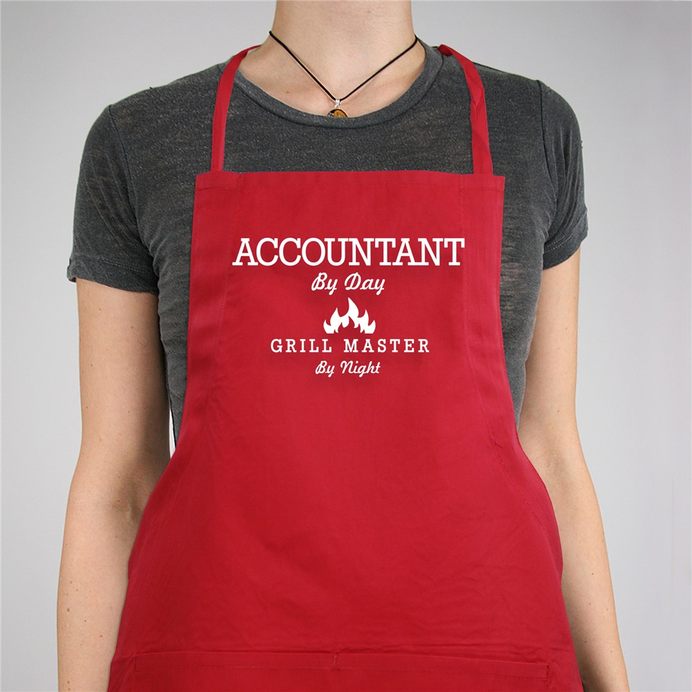 Colorful Personalized Grill Master Apron GiftsForYouNow