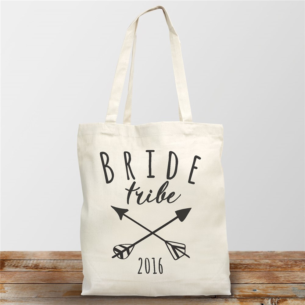 Bride Tribe Personalized Tote Bag | GiftsForYouNow