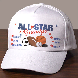 Image of All Star Personalized Hat