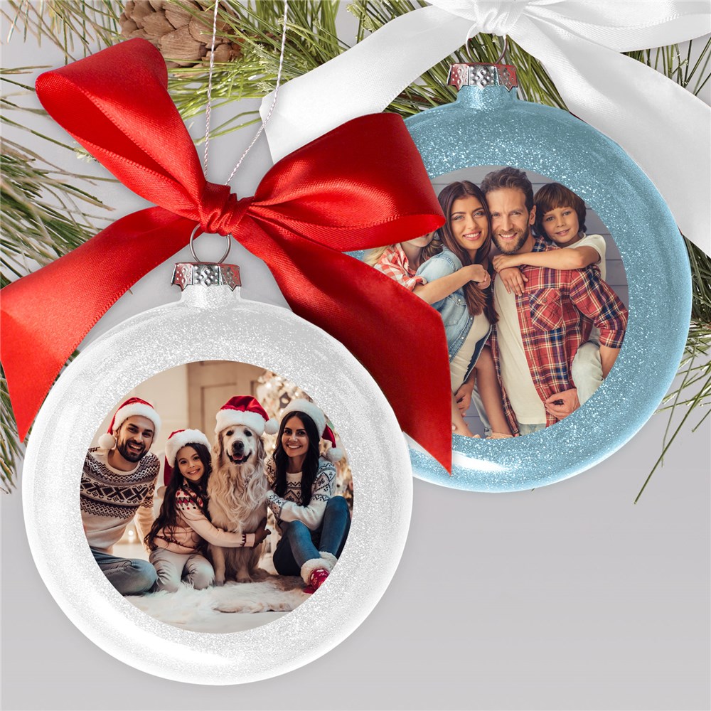 Personalized Photo Glass Ornament 81336511MM