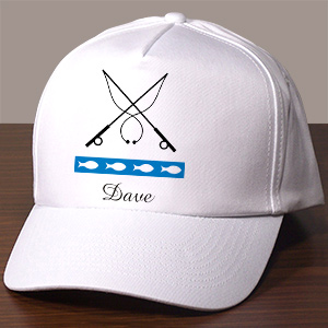 Image of Gone Fishing Personalized Hat