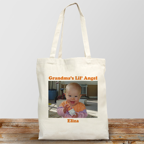 Picture Perfect Personalized Photo Tote Bag