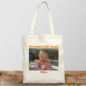 Picture Perfect Personalized Photo Tote Bag