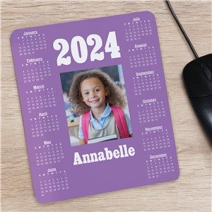 Picture Perfect Photo Calendar Mouse Pad