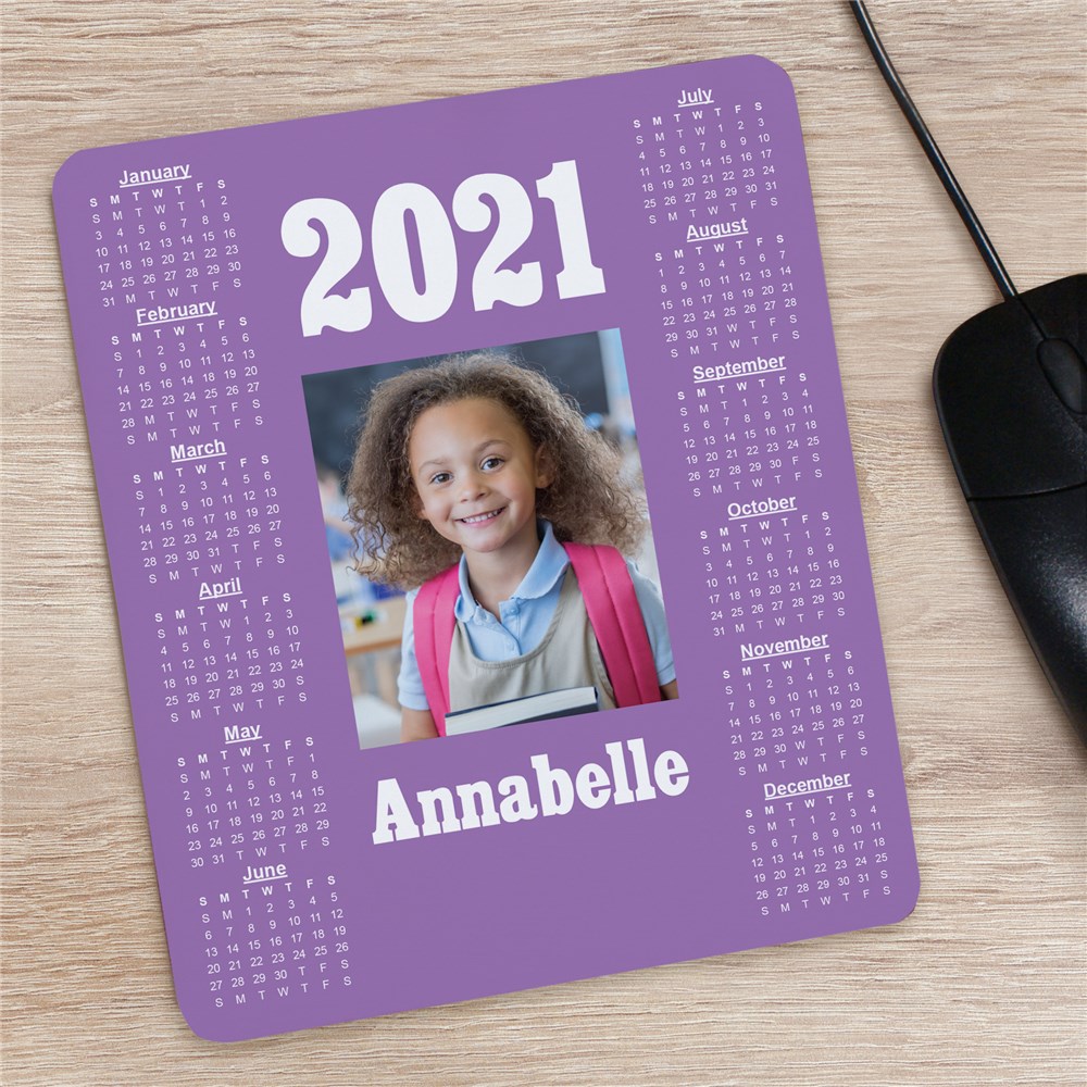 Picture Perfect Photo Calendar Mouse Pad GiftsForYouNow Picture Perfect Photo Calendar Mouse Pad GiftsForYouNow