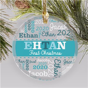 Personalized Baby's First Christmas Ornaments | Baby Ornaments