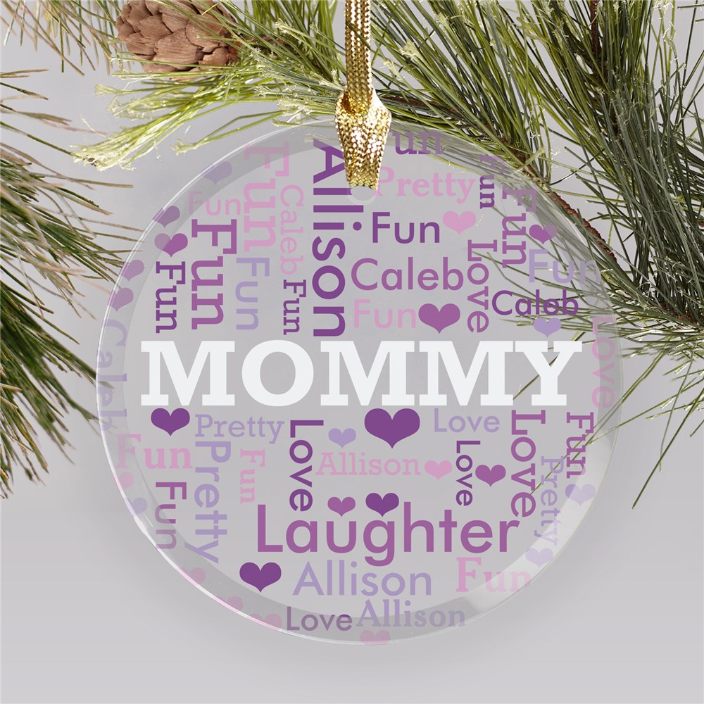 Personalized Any Name Ornaments | Personalized Family Ornaments
