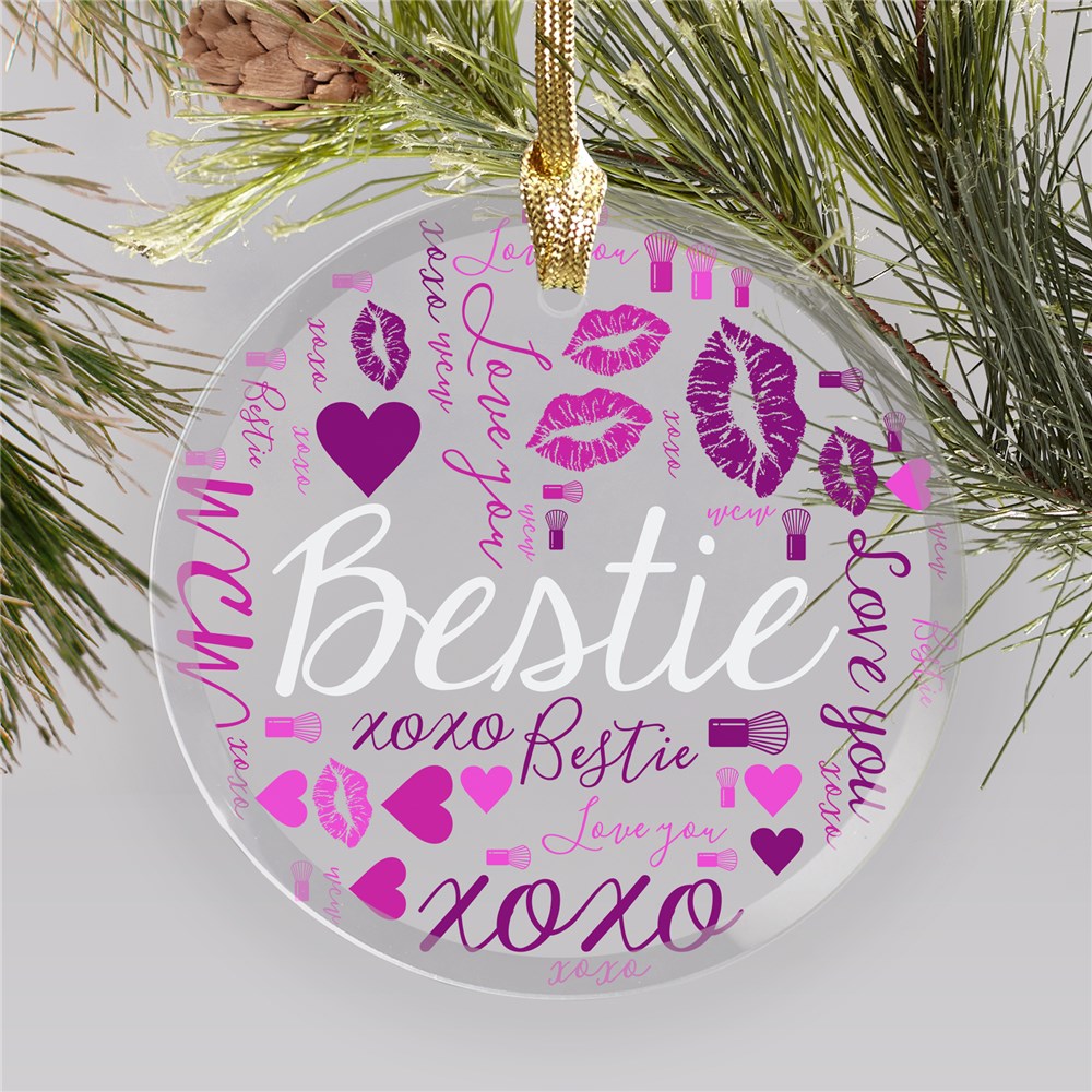 Personalized Makeup Ornaments | Personalized Sister Ornaments