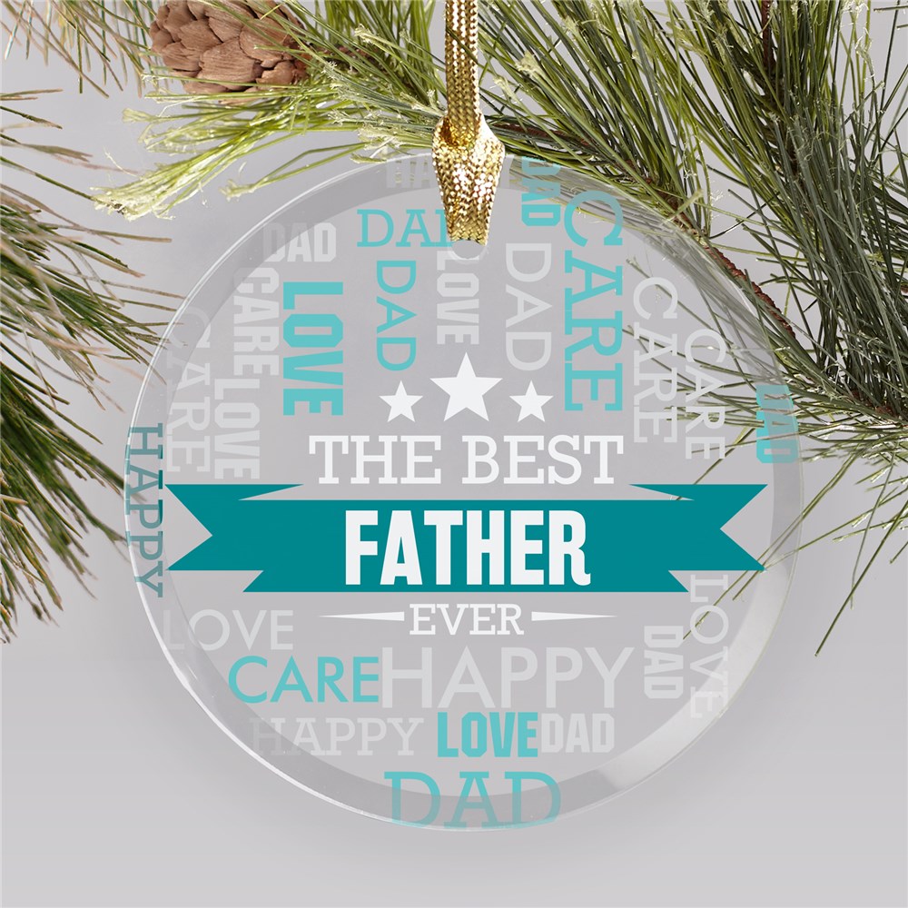 Personalized Dad Ornaments | Creative Ornaments for Dads
