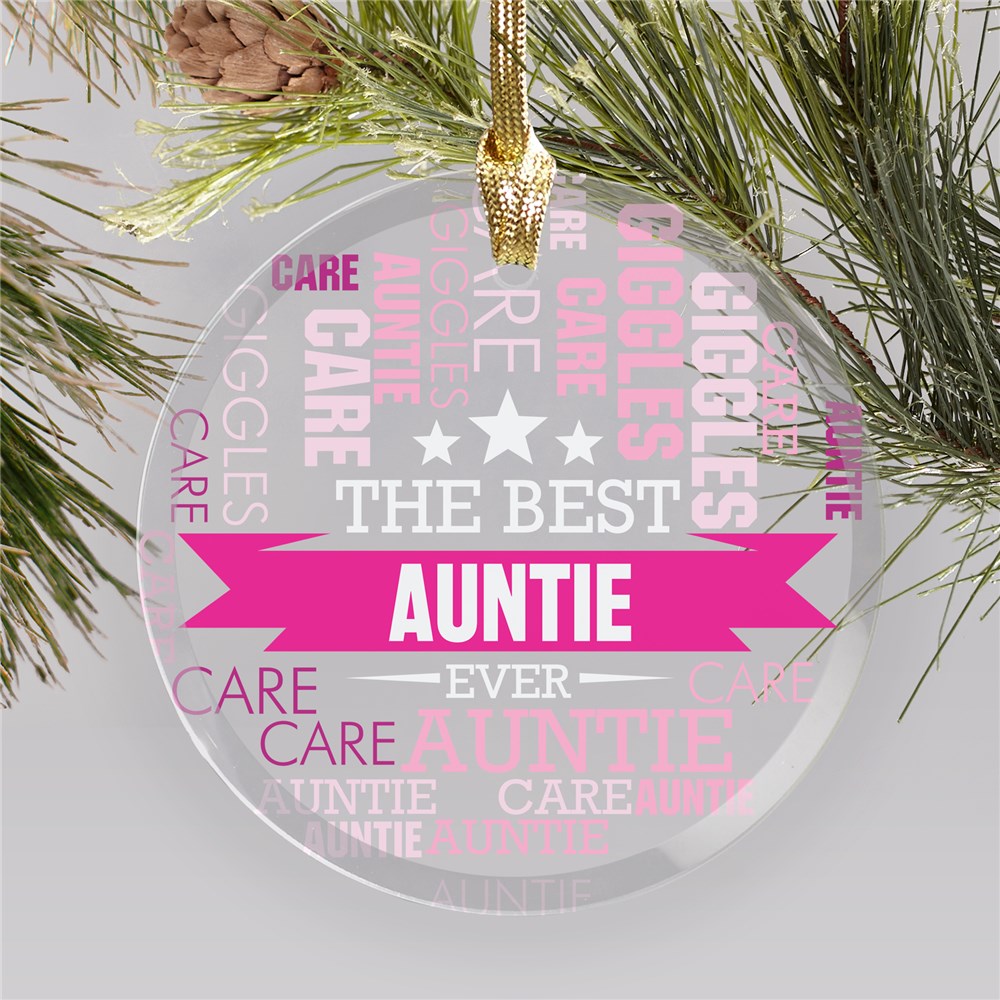Gifts For Favorite Aunt | Personalized Aunt Ornaments