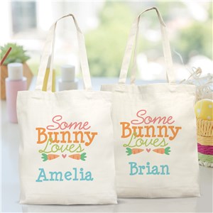 Personalized Easter Tote
