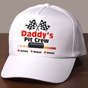 Pit Crew Personalized Hat