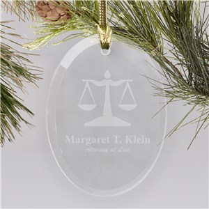 Lawyer Ornaments | Personalized Christmas Ornaments For Lawyers
