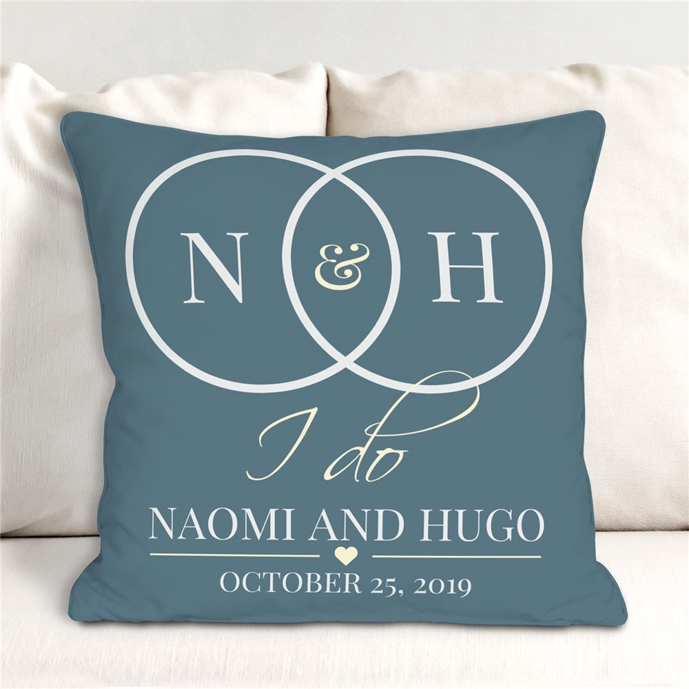 personalized I do pillow