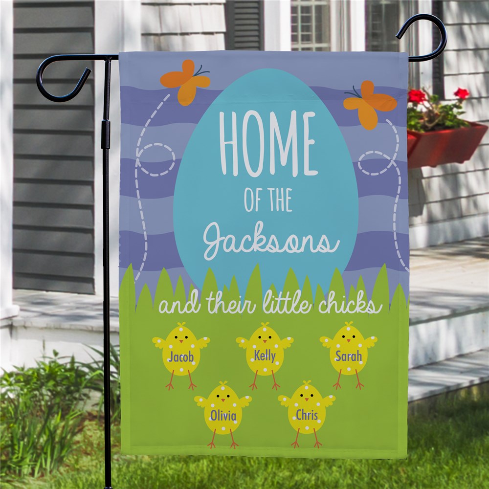 Family Home Of Personalized Garden Flag Giftsforyounow