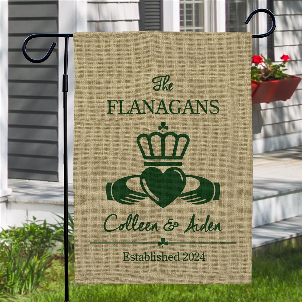 St. Patrick's Day Yard Flag | Personalizd Irish Garden Flags