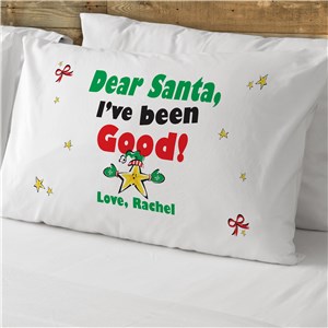 Dear Santa Pillowcase