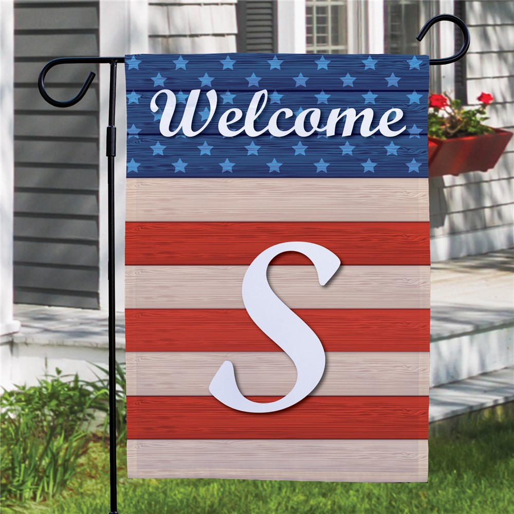 Personalized 4th of July Garden Flag | Personalized Garden Flag