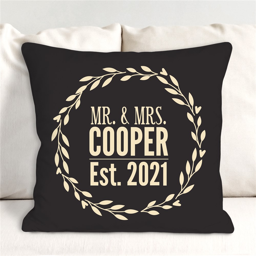 custom wedding pillows