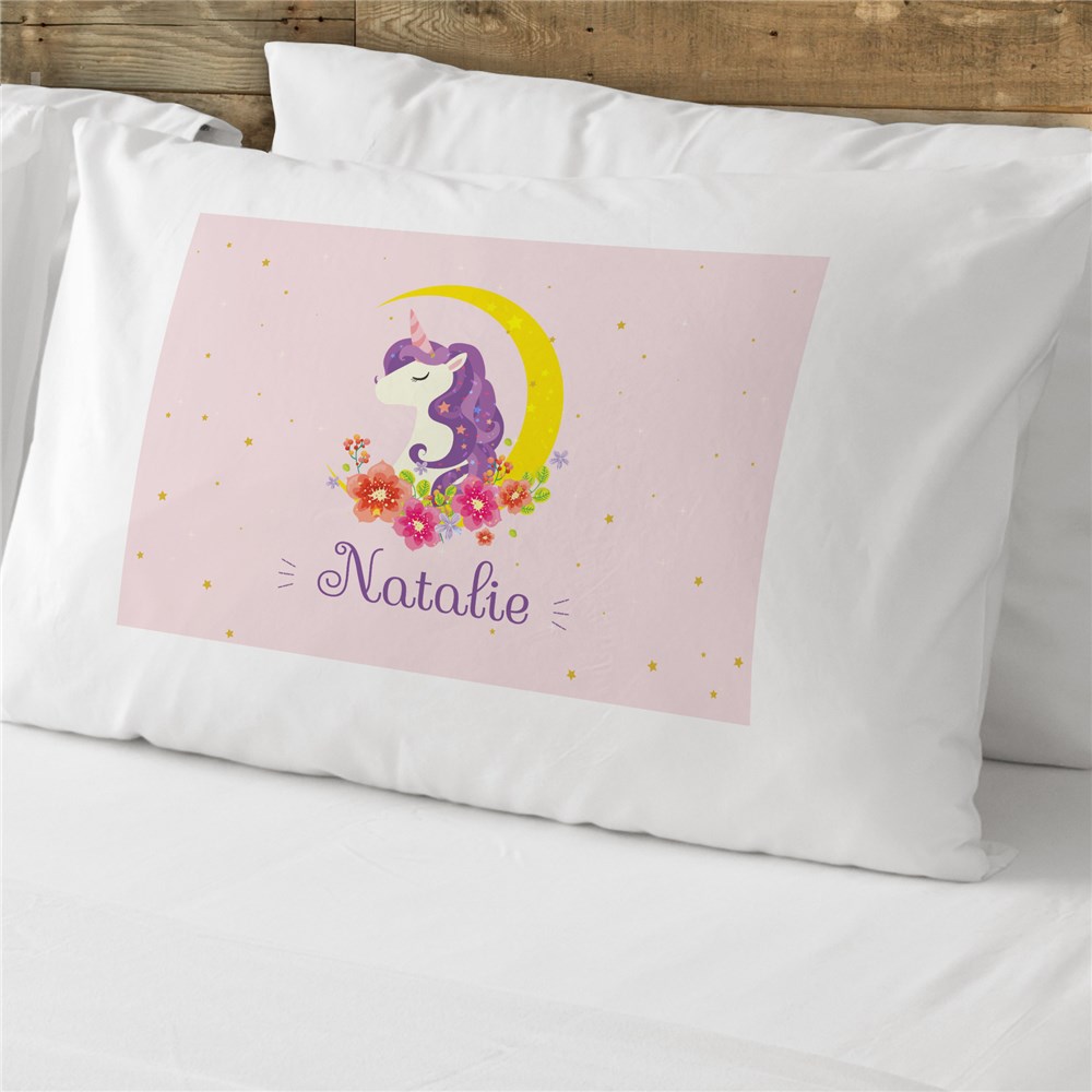 Personalized Unicorn Pillowcase | Personalized Pillowcases For Kids