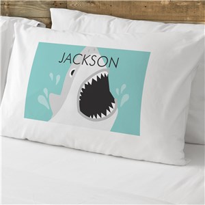 Personalized Shark Pillowcase | Personalized Pillowcase For Kids