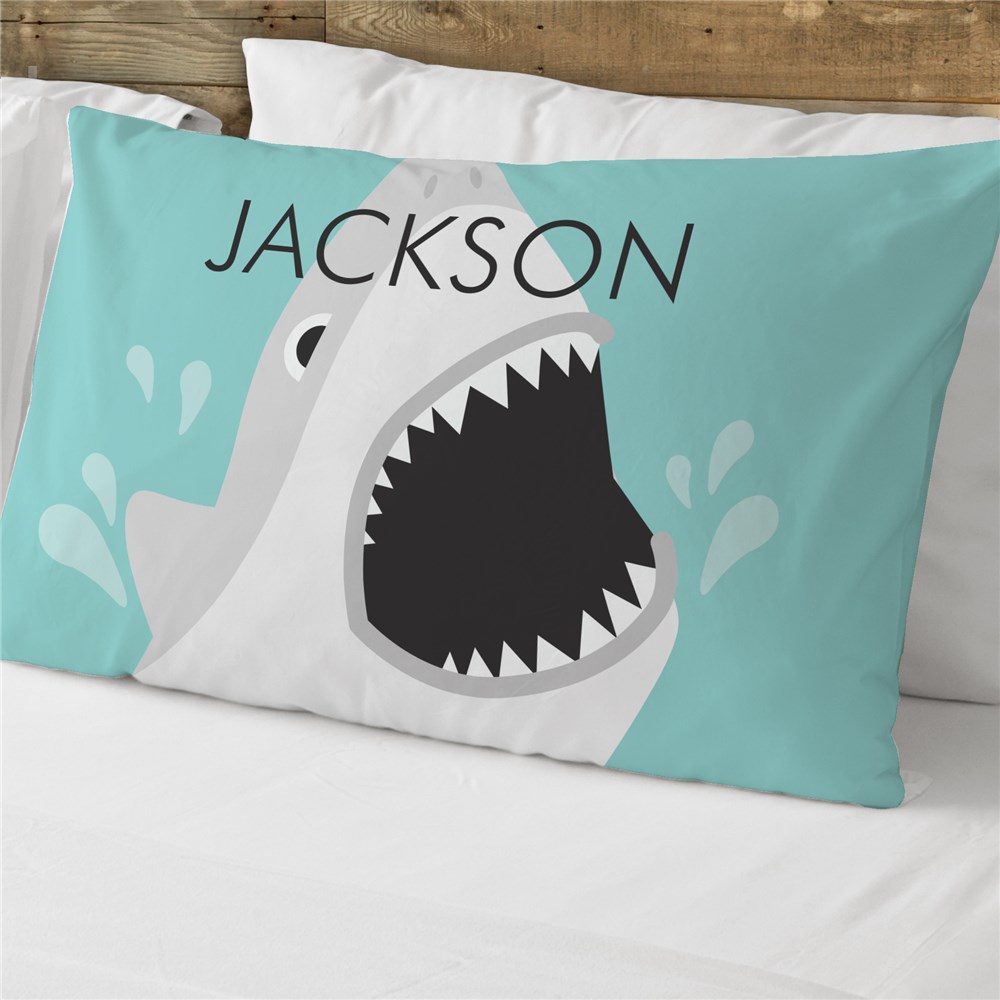 Personalized Shark Pillowcase | Personalized Pillowcase For Kids
