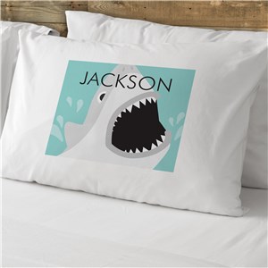 Personalized Shark Cotton Pillowcase