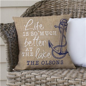 Personalized Throw Pillows | Nautical Home Decor