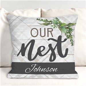 Botanical Themed Pillow | Personalized Throw Pillows