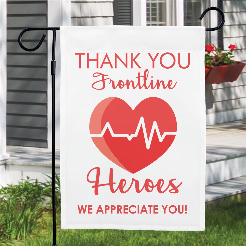 Thank You Frontline Heroes Flag