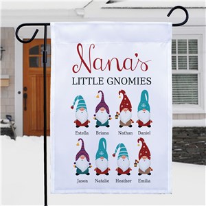 Personalized Welcome Gnome Garden Flag 830134092X