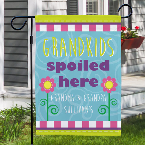 Personalized Grandparents Garden Flag GiftsForYouNow