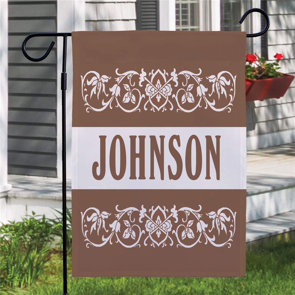 Our Family Welcome Personalized Garden Flag | Personalized Housewarming Gifts