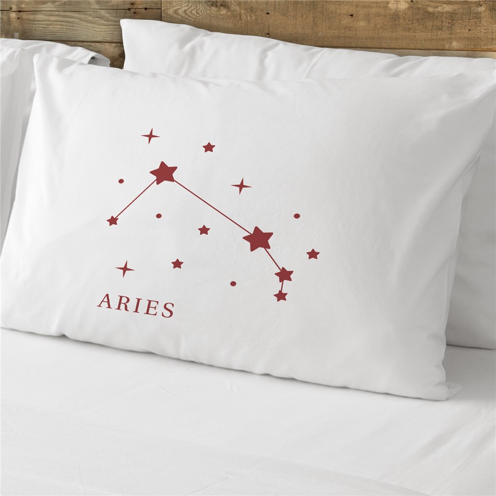Personalized Zodiac Star Signs Pillowcase